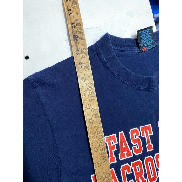 Vintage SOFFES Syracuse Orange Fast Break Game Lacrosse shirt Men's M - Picture 6 of 9